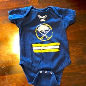 Sabres baby onesie